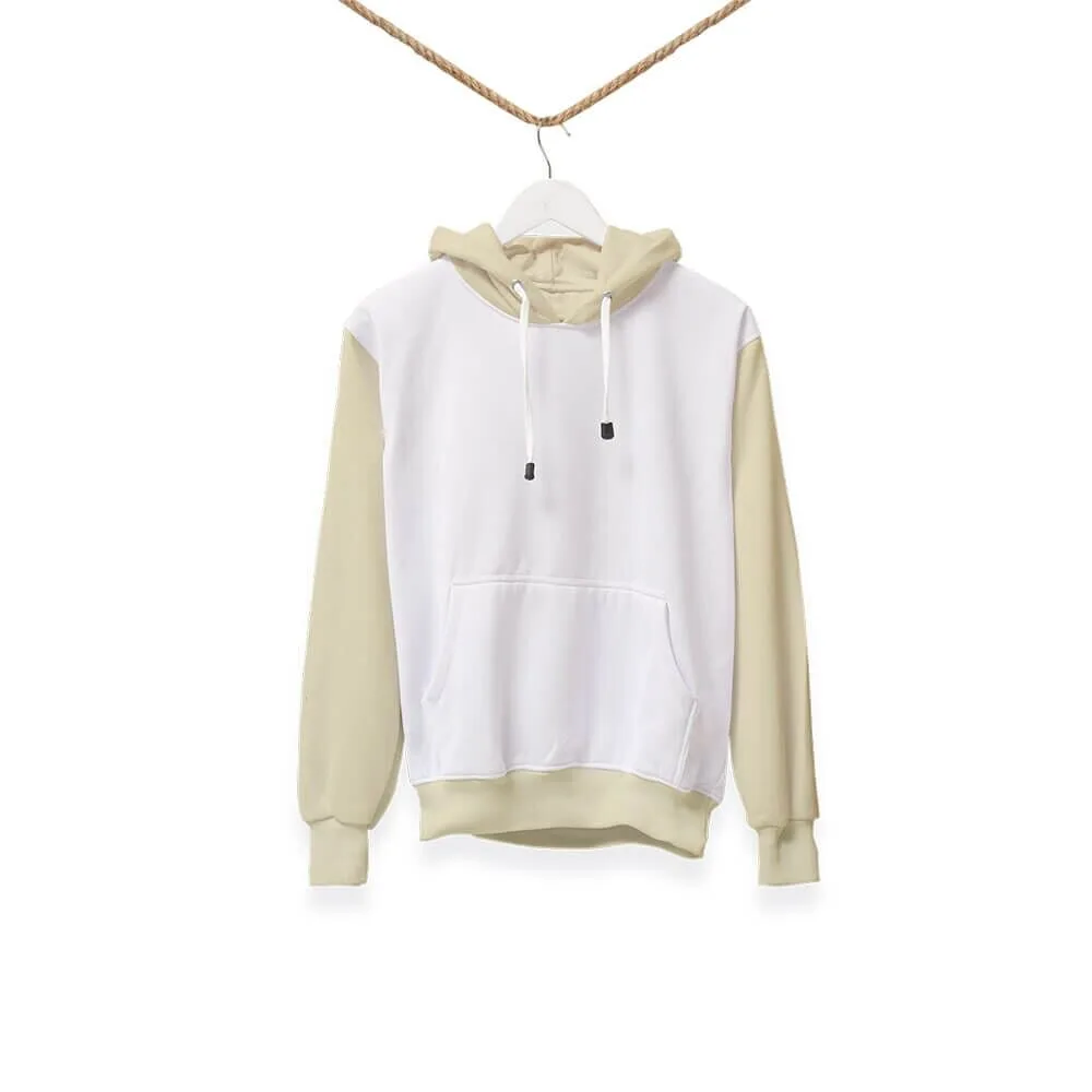 Beige & White